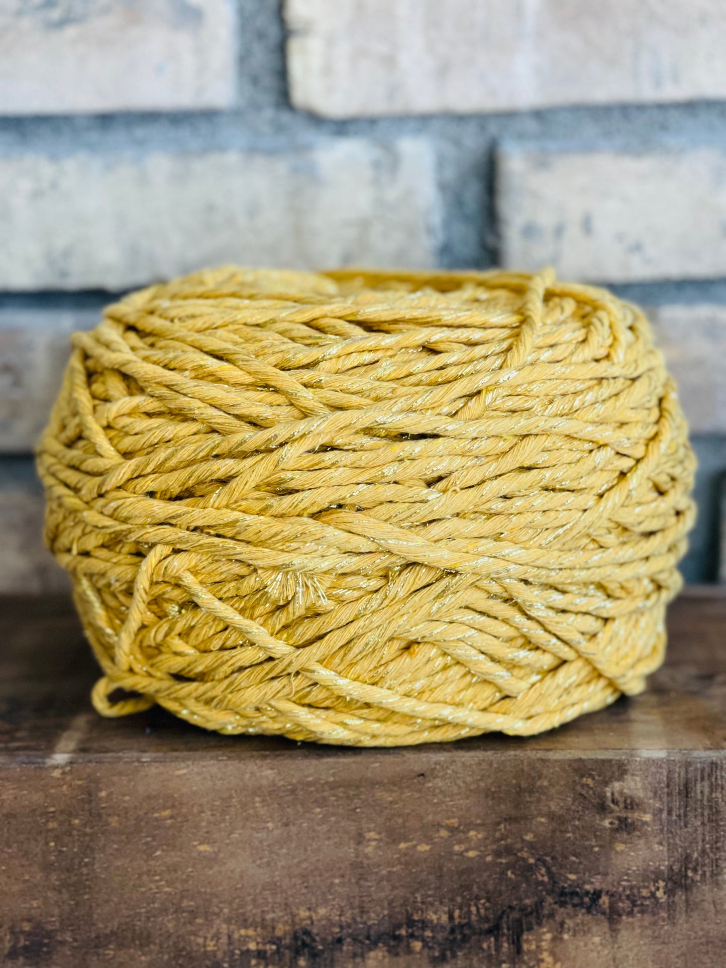 Macrame - Amarillo Mostaza